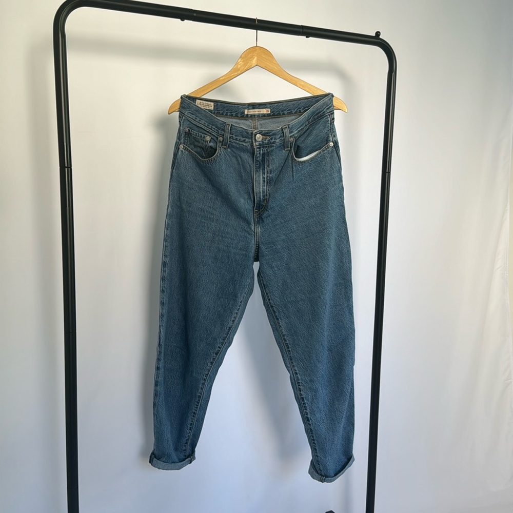 High Waisted Loose Tapper Denim | Not Your Average Dad Jean